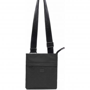 Antony Morato BANDOLERA DE PIEL ECOLÓGICA CON INTERIOR FORRADO Y REGULABLE para Hombre MMAB00176/FA150116 9000