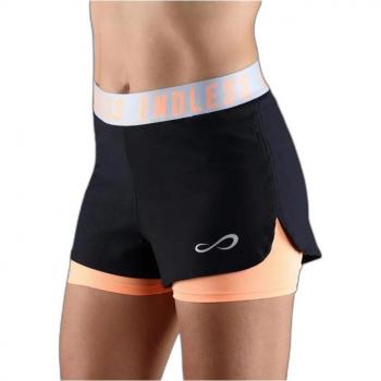 Short Endless Tech Iconic Negro Salmon