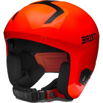 Casco de Esquí Briko Vulcano 2.0 Unisex Naranja Brillante XS
