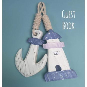 Libro de Visitas Nautical para Casa de Vacaciones (Tapa Dura)