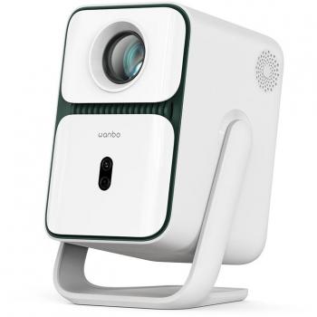 Wanbo T2 Ultra Smart Full HD Projector with 500 ANSI Lumens, Android TV 11, 120° Rotating Support, Auto Focus and Dual Band WiFi