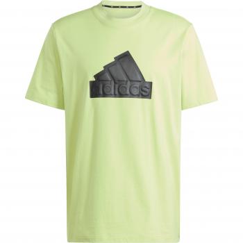 Camiseta de Manga Corta Adidas Future Icon Badge Of Sport para Hombres en color Lima - Talla L