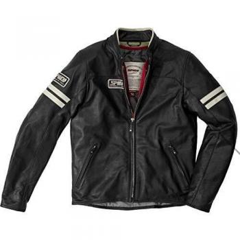Chaqueta de Moto de Cuero Spidi Vintage Marrón Ghiaccio Talla 58