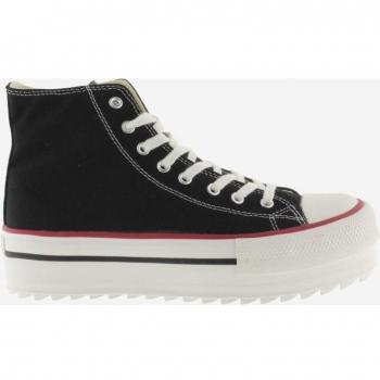 Zapatillas Tribu doble lona negro Victoria