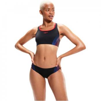 Bañador de mujer Colourblock Highneck Crossback Speedo
