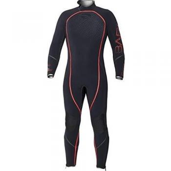 Bare Desnudo 7 mm reactiva de Hombre Traje, Negro