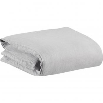 Funda nórdica de algodón stonewashed Zeff 240 x 220 cm perla