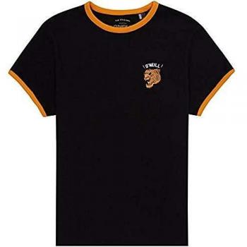 O'NEILL Joven LB Back Print S/Slv Tees, Niños, Camisetas, 9A2478-9010-152, Amarillo, 152