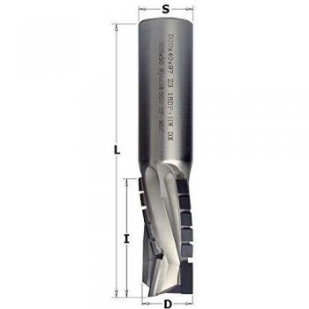 Fresa helicoidal CMT Z3 13-dp (pcd) D:18x30x87 S:20x50 DX