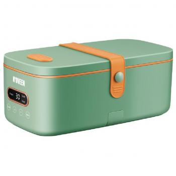 Fiambrera N'oveen MLB911 X-LINE Multi 300W Verde 1L con Revestimiento de Cerámica y Bolsa de Transporte