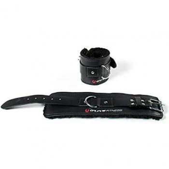 Tobillera de Piel O'LIVE, Negro