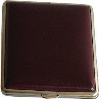 Desde el hofe cigarrillo funda piel auténtica, rojo goma 85 mm 18er