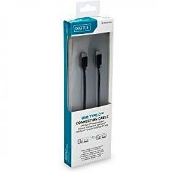 Cable USB Tipo C de 1 metro Digitus DB-300138-010-S