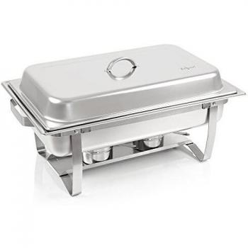 Chafing Dish Nancy con 1x 1/2 + 2x 1/4 Contenedores GN