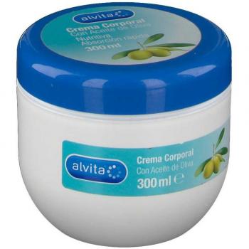 Alvita Crema Corporal con Aceite de Oliva 300 ml