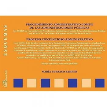 Procedimiento Administrativo Común de las Administraciones Públicas. Proceso Contencioso-Administrativo. Esquemas