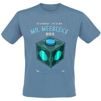 Rick and Morty Meeseeks Box Camiseta Azul Marino S