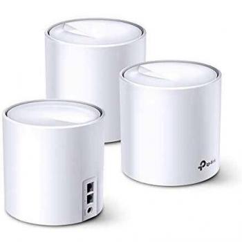 TP-Link AX3000 Whole Home Mesh Wi-Fi 6 System, up to 7,000 ft2 Coverage, Compatible with Amazon Alexa, Antivirus Security Protection and Parental Controls, Deco X60