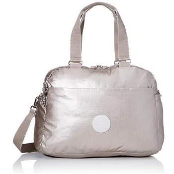 Kipling DENY Bolsa de viaje, 44 cm, 26 litros, Plateado