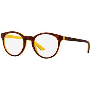 Arnette C-Street Monturas de Gafas, Matte Havana Top On Yellow, 48 Unisex