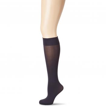 Velvet De Luxe 50 Women's Knee-Highs in Admiral Blue, Size Medium