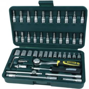 Mannesmann - M 2040-SL - Juego de llaves de vaso 1/4, 46 piezas,
