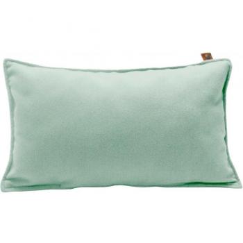 Overseas Almohada 30x50 cm fieltro azul hielo