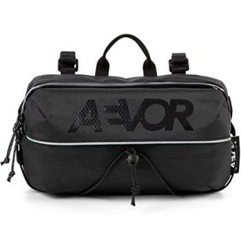 AEVOR Bar Bag Proof Black - Bolsa para bicicleta, color negro, negro