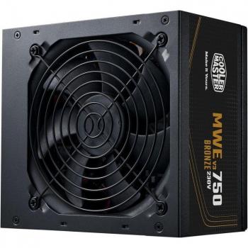 Fuente de Alimentación Cooler Master MWE Bronze 750W V3 80 PLUS Bronce ATX 24-pin Negra