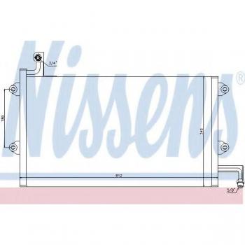 Condensador de aire acondicionado NISSENS NIS 94164, tipo: condensador, marca: NISSENS, modelo: 94164