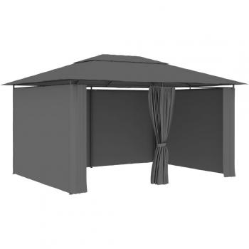 Sonata Garden Marquee with Curtains 4x3 m Anthracite