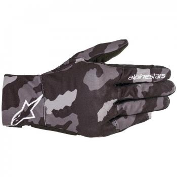 Alpinestars Reef Motorcycle Gloves - Black/Gray Camo 2XL
