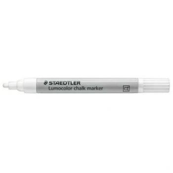 Rotuladores de tiza líquida Staedtler Lumocolor 344 10 Piezas Blanco