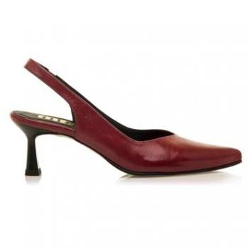 MTNG Zapatos de Tacón Mujer Ninette 54163 Rojo Cierre Sin Cierre-Abiertos Puntera Afilada