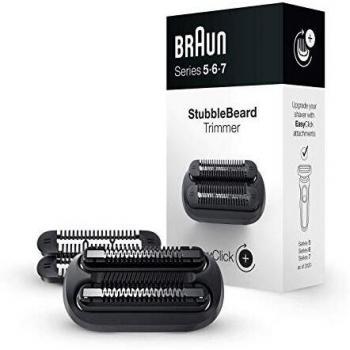 Accesorio recortadora de barba Braun EasyClick para afeitadora eléctrica hombre Series 5, 6 Y 7 (Nueva Generación)