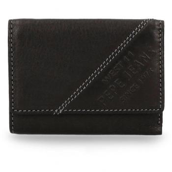 Pepe Jeans Heat Monedero, 10 cm, 0.07 Litros, Negro