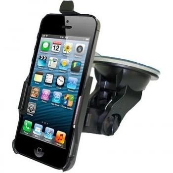 Bluetrade BT-CHI228 - Soporte de coche con ventosa y brazo articulado para iPhone 5