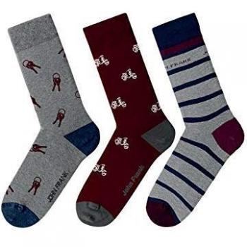 John Frank Pack-3 Calcetines