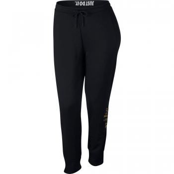 Nike W NSW Rally REG Metallic Pantalón, Mujer, Negro