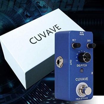OUYAWEI Pedal de Efectos para Guitarra Digital Harmonising Pitch Shift con Looper, Grabación, Delay, Overload y Reverberación