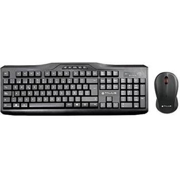 Talius KB-6001 Teclado y Raton inalámbricos, disposicion QWERTY