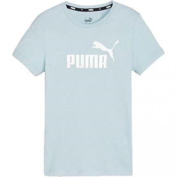 Camiseta Puma Essentials+ Logo Azul