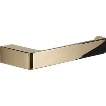 Portarrollo de papel higiénico Gedy Pirenei Oro, modelo PI248700000, sin tapa