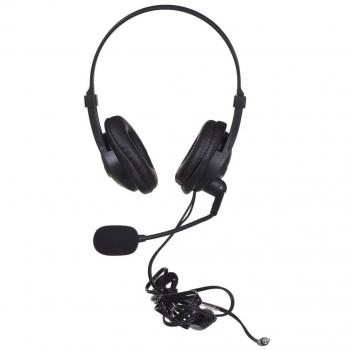 Auriculares con Micrófono Ibox W1MV Alámbricos Diadema Oficina/Centro de llamadas Negro