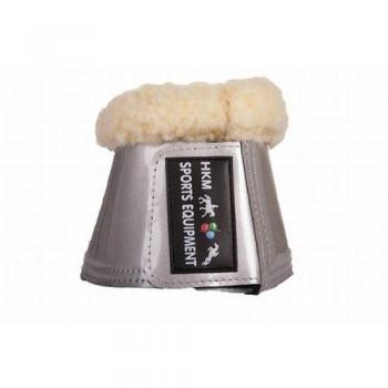 HKM 41907100.0621 Comfort - Campanas para pezuñas con Acolchado, Color Plateado