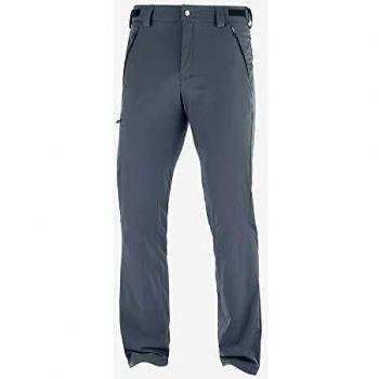 SALOMON Wayfarer Straight Pant Pantalón, Hombre, Ebony, 46/R