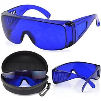 TRIXES Golf bola buscador gafas incluye estuche y paño de limpieza