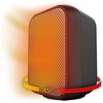 Cecotec Readywarm 1500 Max Ceramic Rotate Calefactor Cerámico Oscilante Negro 1500W