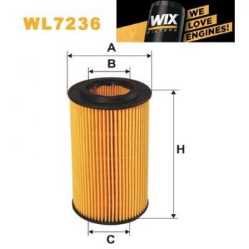 Wix Filter WL7236 - Filtro De Aceite