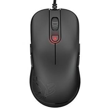 Raton Gaming Ozone M10 - Raton Ergonomico con Cable para Ordenador iniciarse - Sensor Optico, USB, Negro